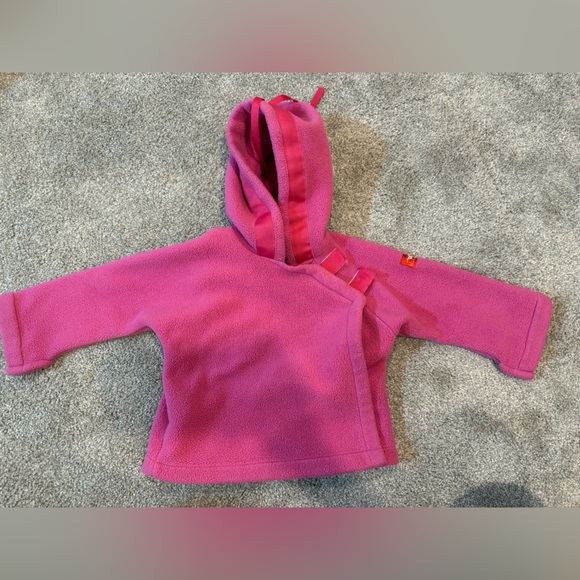 Widgeon Pink Fleece Hoodie | Size 12 months - Picture 1 of 7